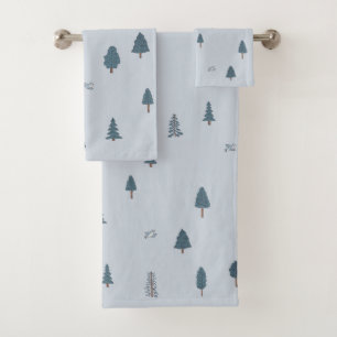 Bañera de ave azul de árbol de montaña
