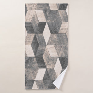 Bañera de moqueta y baño de diseño étnico Rug Boho