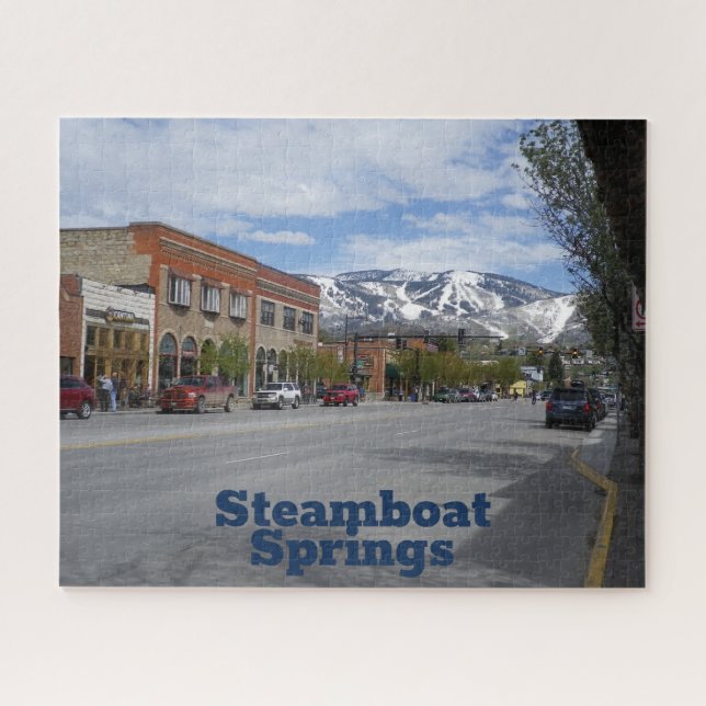 Bañera de vapor Springs Colorado Puzzle (Horizontal)
