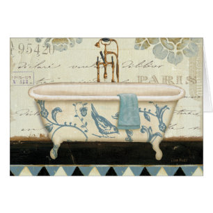 Bañera del francés del vintage