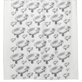 bañera niños cortina de ducha blanca