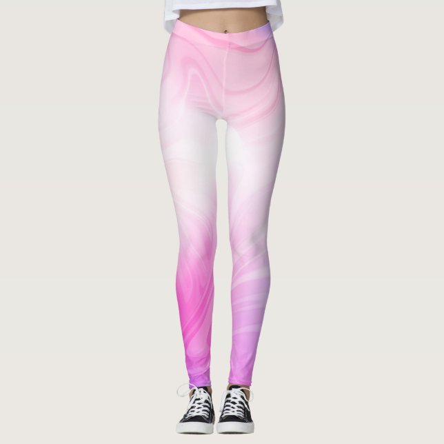 Bañera rosa Vivid: Leggings para mujeres (Anverso)