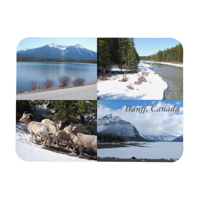 Banff, Canadá, imán de belleza escénica (Horizontal)