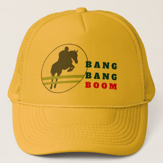 Bang bang boom caballo trucker sombrero