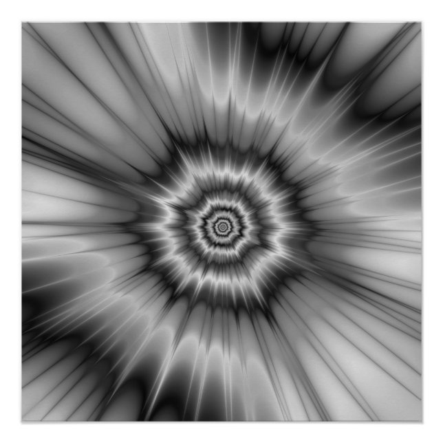 ¡Bang blanco y negro! El Poster perfecto de Zazzle (Anverso)