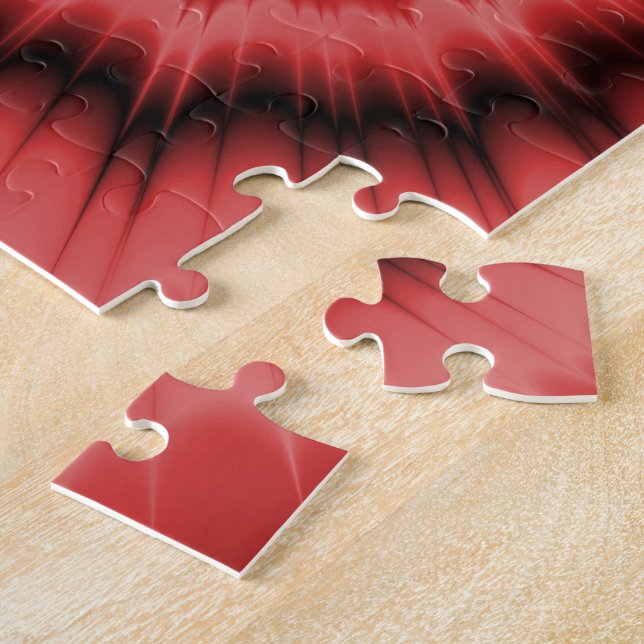 Bang! en el rompecabezas rojo (Lado)