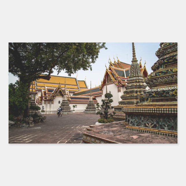 Bangkok, Pegatina de Tailandia (Anverso)