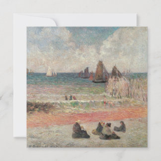 Bañistas en Dieppe de Paul Gauguin