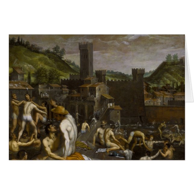 Bañistas en San Niccolo (Anverso (Horizontal))