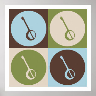 Banjo de arte pop