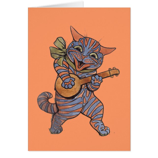 Banjo Playing Cat (Frente)