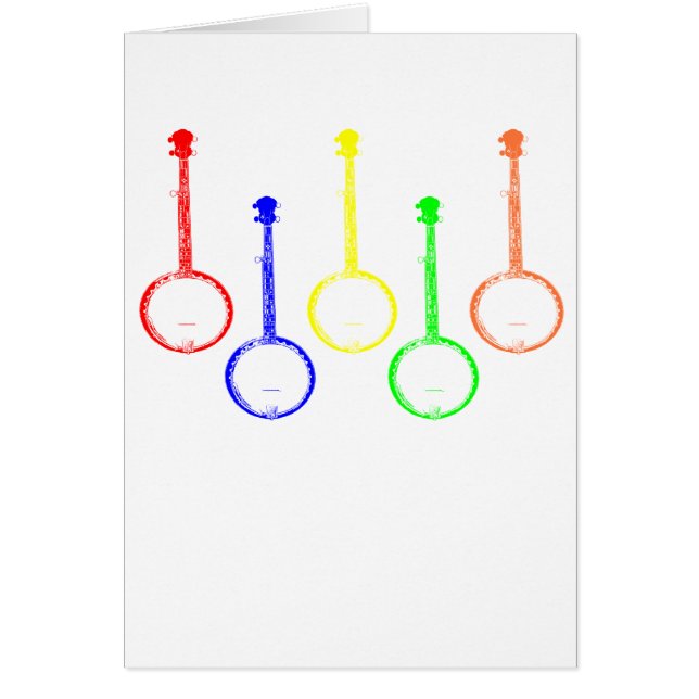 banjos coloridos (Frente)