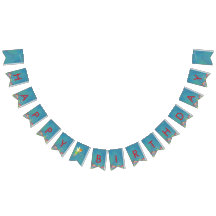 Banner de bandera de Bunting (cumpleaños feliz) de