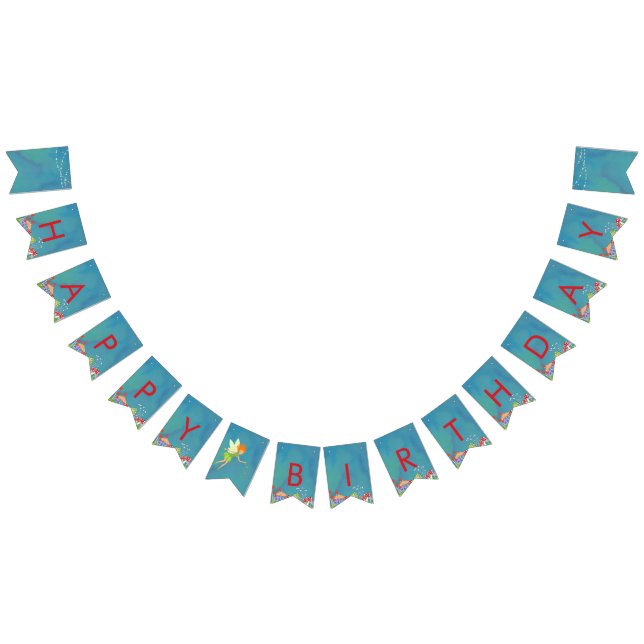 Banner de bandera de Bunting (cumpleaños feliz) de (Todo)