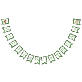 Banner de banderas de Bunthday para el cumpleaños