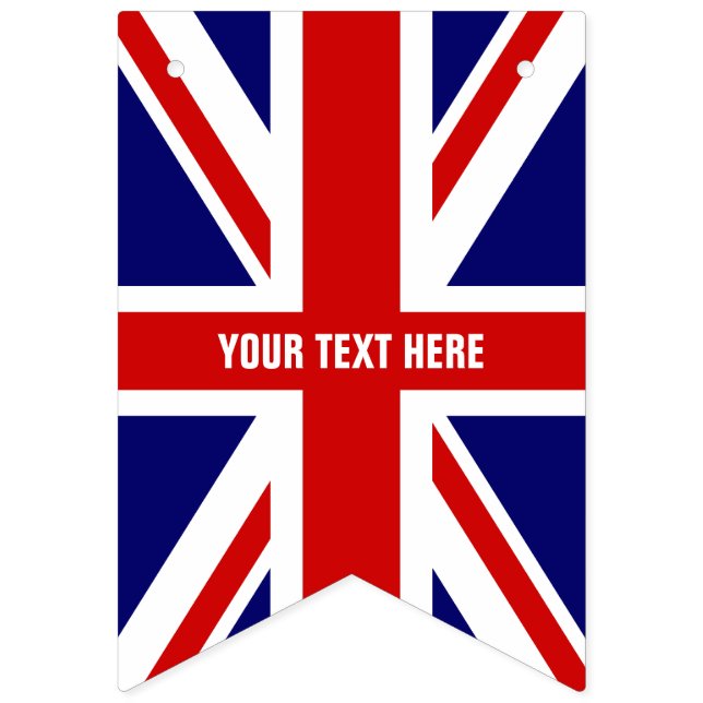 Banner de Bunting del Fiesta de bandera de la unió (Primera bandera)