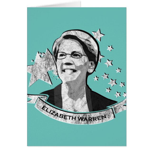 Banner de Elizabeth Warren Star (Frente)