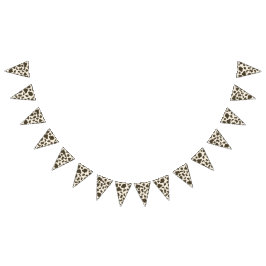 Banner de la bandera de Bunting Skin Animal