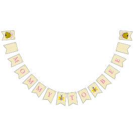 Banner de la bandera de Mommy to Bee