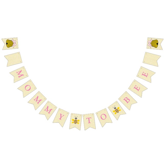 Banner de la bandera de Mommy to Bee (Todo)