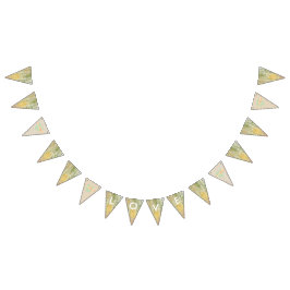 Banner de la bandera del Boda de madera ruidosa de