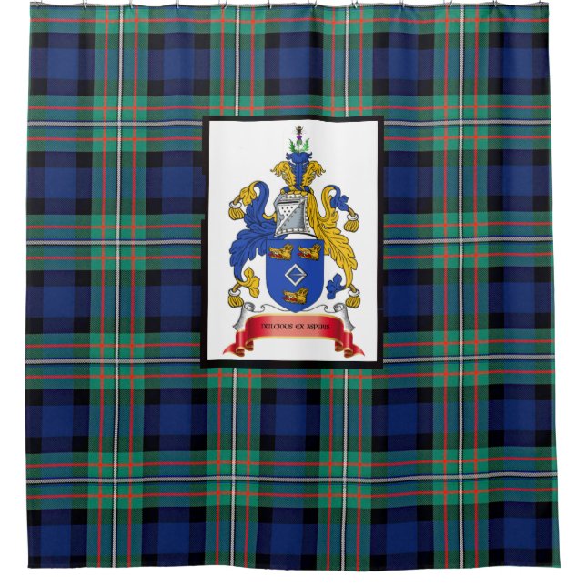 Banner de Tartán del clan Ferguson o cortina de du (Anverso)