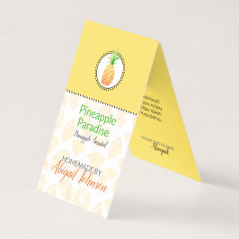 Baño casero de piña y etiqueta corporal | Etiqueta