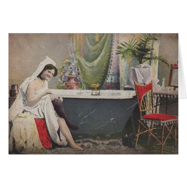 Baño de baño para mujeres victorianas (Anverso (Horizontal))