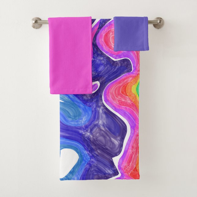 Baño de natación arco iris (In situ)