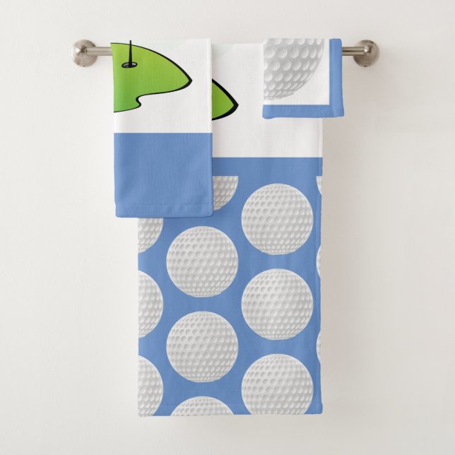 Baño de pelota de golf con monograma (In situ)