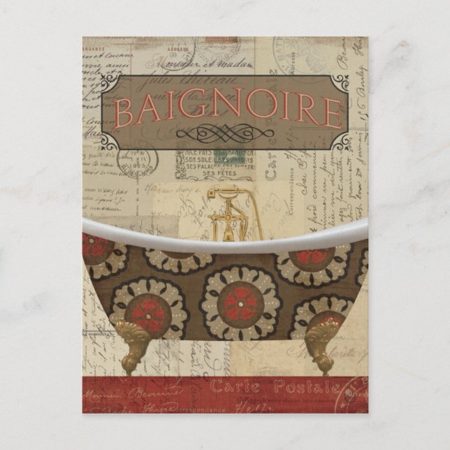 Baño francés postal (Anverso)