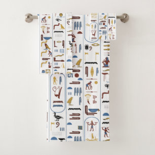 Baño Jeroglíficos Egipcios Egipto Faraón