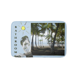 Baño Sámara Beach Sunny Bathroom Cust. Alfombrilla de b