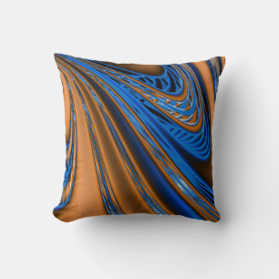 Baños de almohada mojo azul y Naranja estadouniden