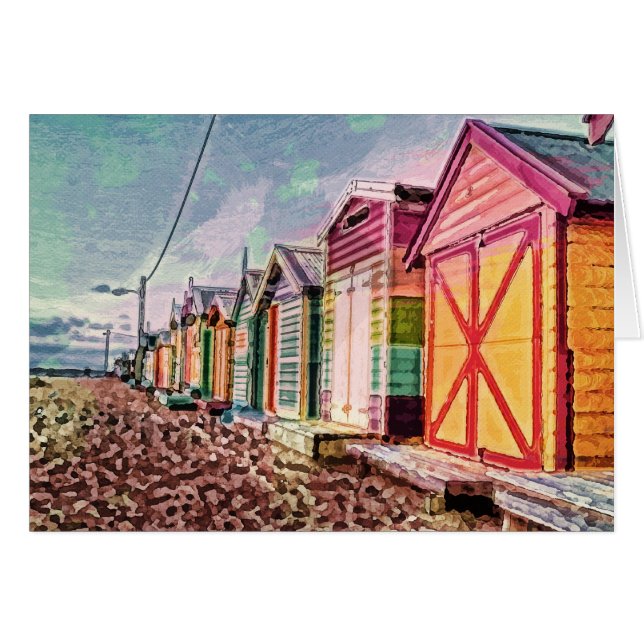 Baños de mar pintados (Anverso (Horizontal))