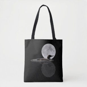 Baños En La Bolsa De Tote A La Luz De La Luna