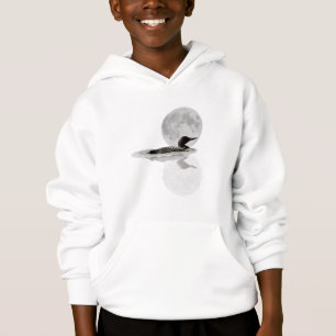 Baños en la camiseta del niño de la luna