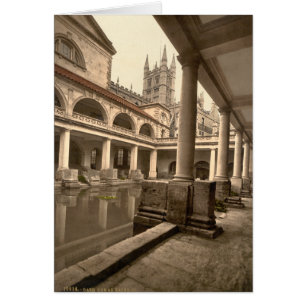 Baños romanos y Abadía III, Bath, Somerset, Inglat