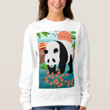 BAO SHI - camisetas Panda - elegir estilo y tamaño