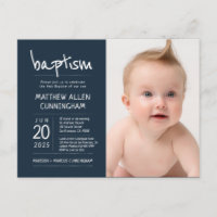 Baptism Boy | Invitación a la fotografía moderna y