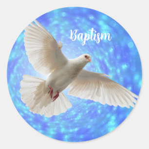 Baptism Dove Pegatinas