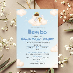 Baptismo católico de la invitación Bautizo