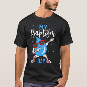 Baptismo Dabbing Shirt Camisetas cristianos Dios b