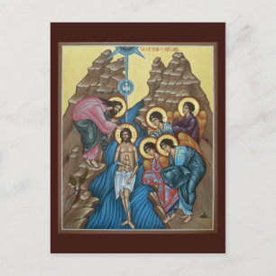 Baptismo de nuestra tarjeta de oración del Señor