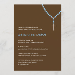 Baptismo del Rosario Santo/Primera Invitación a la