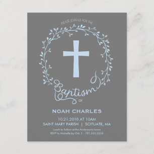 Baptismo, invitación a la cristiandad - Invitación