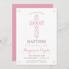 Baptismo, invitación a la cristiandad - Invitación