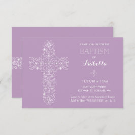 Baptismo, invitación a la cristiandad - Niña bebé