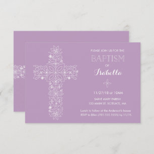 Baptismo, invitación a la cristiandad - Niña bebé