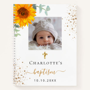 Baptismo personalizado foto libro de invitado de g